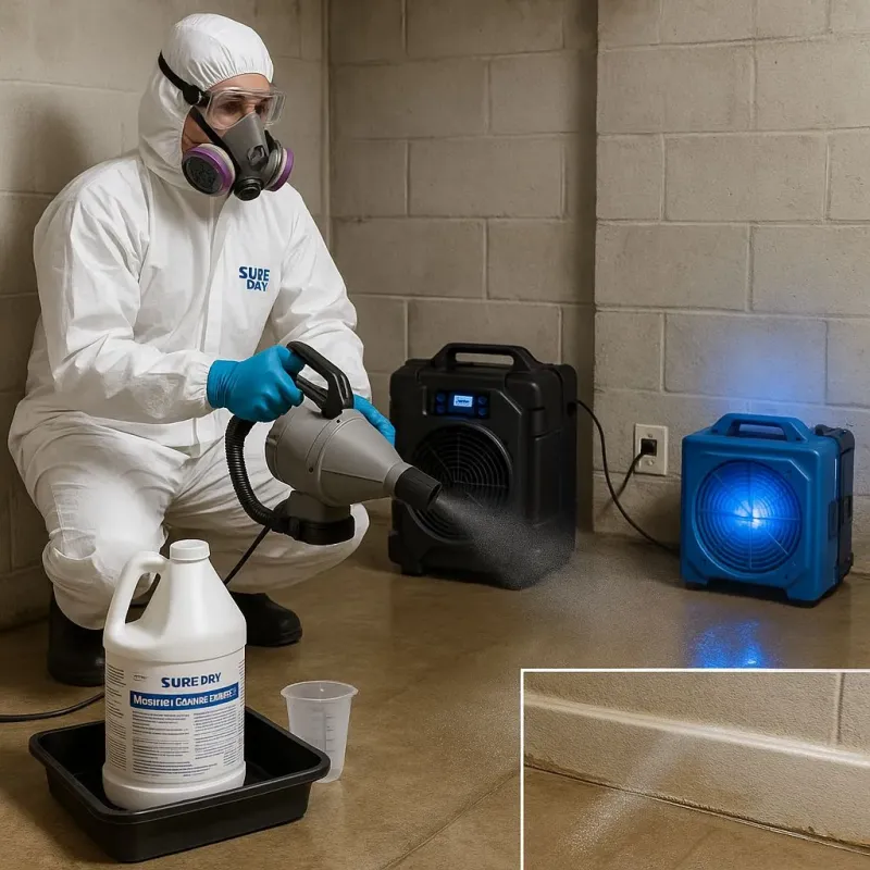 Sanitization and Odor Removal process in Monroe, WA