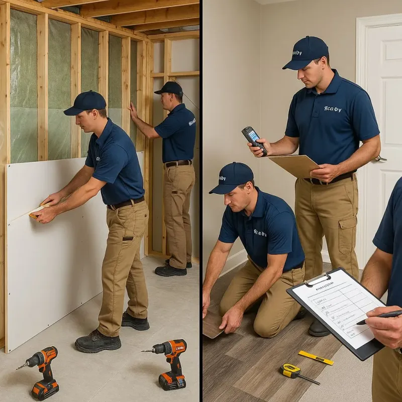 Repairs and Reconstruction process in Monroe, WA